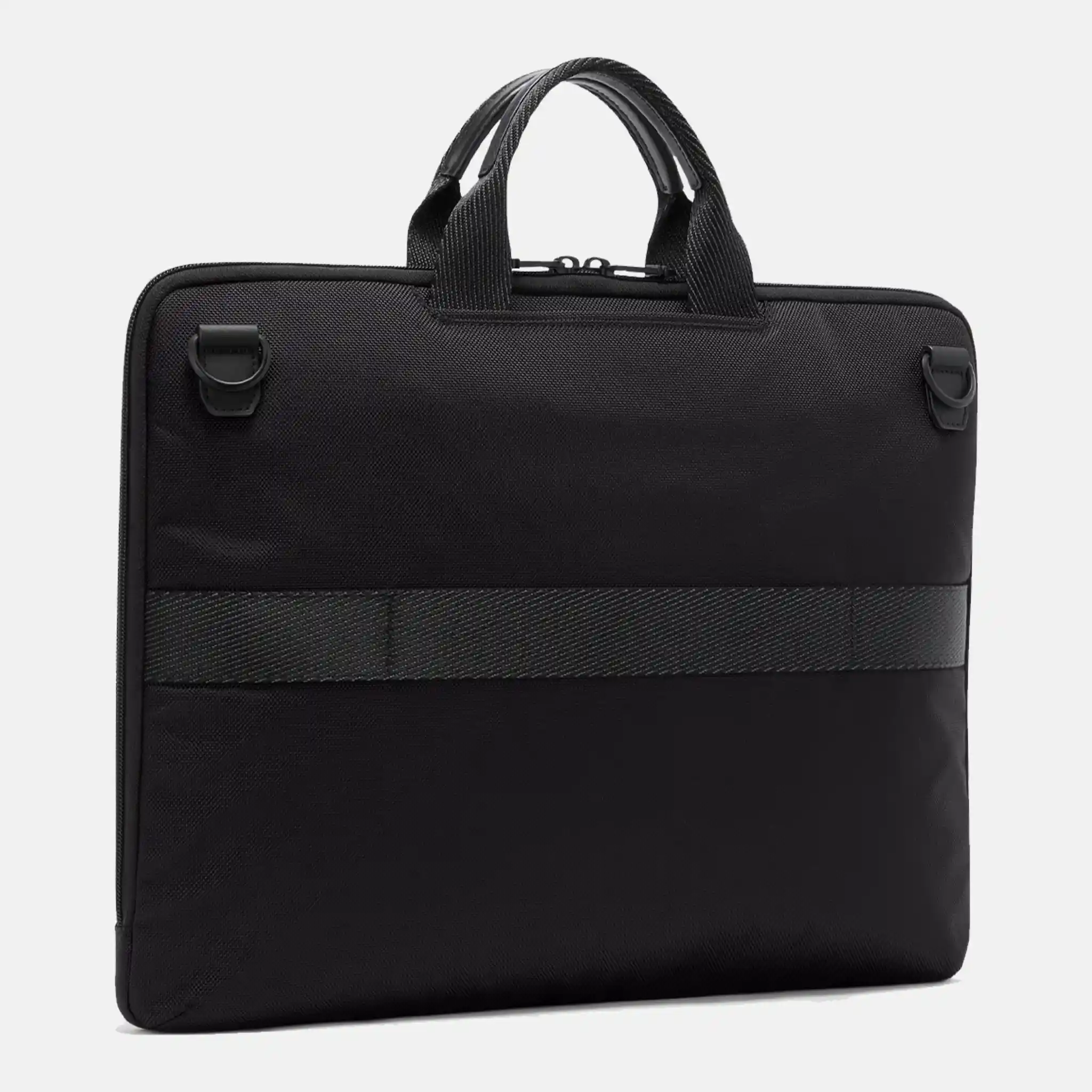 Alpha Bravo Men's Felker 17 Black Laptop Bag