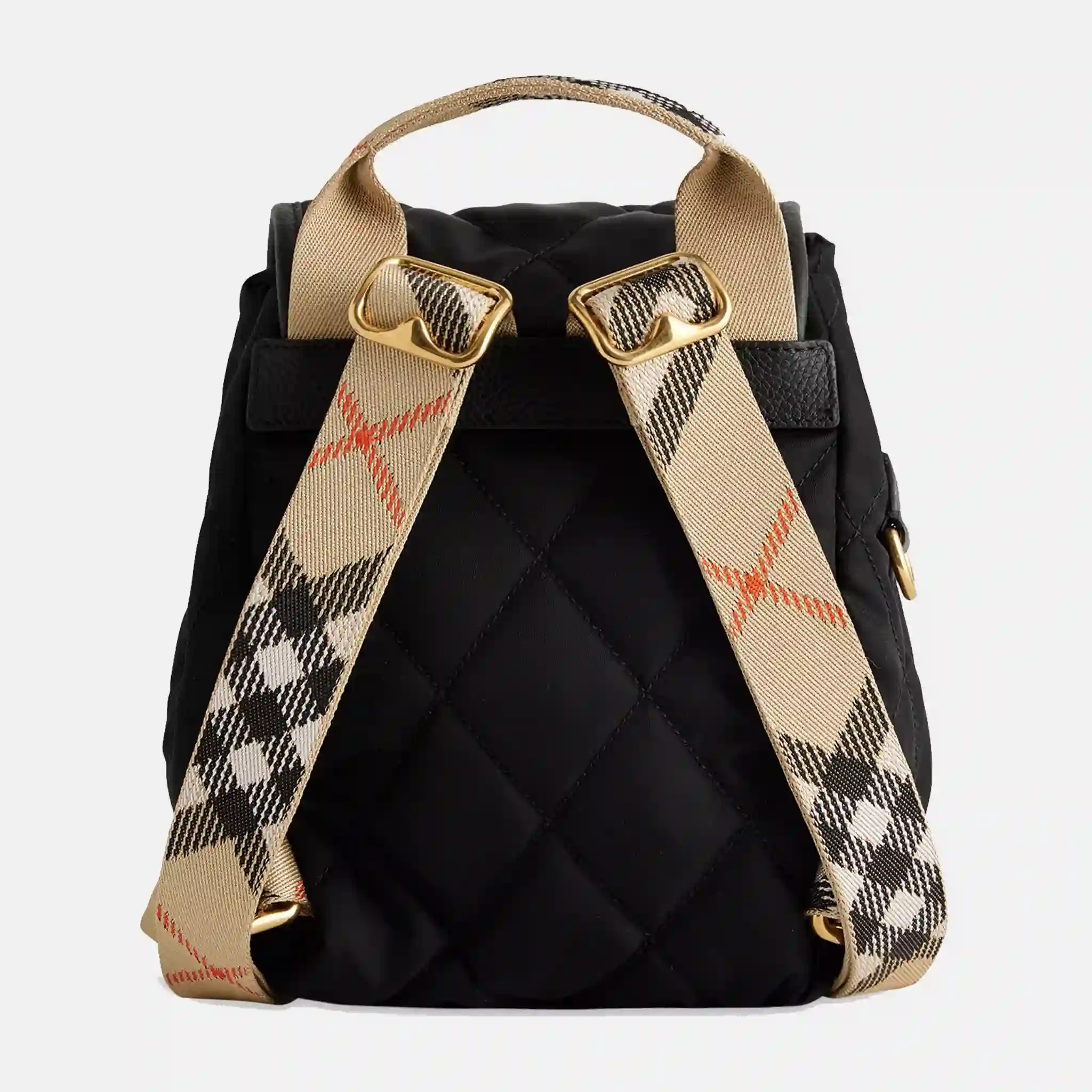 Burberry Men's Mini Horseshoe Woven Backpack