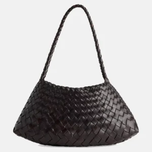 Dragon Diffusion Women's Rosanna Small Leather Shoulder Brown Bag