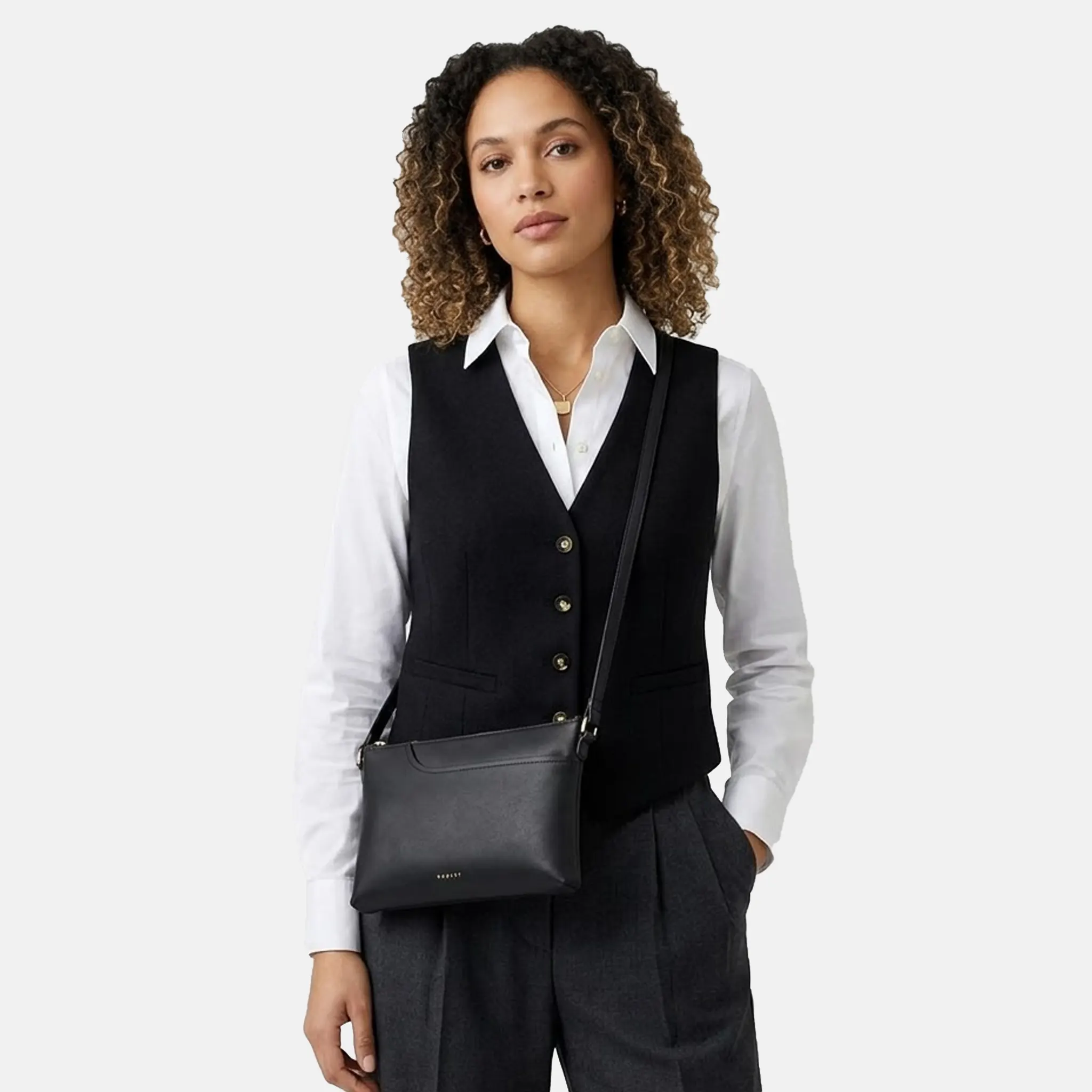 Medium Ziptop East-West Cross Body Bag
