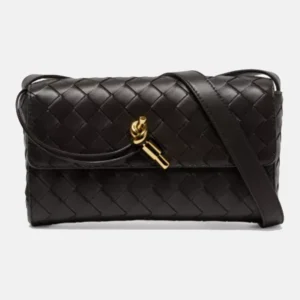 Men's Bottega Veneta Andiamo cross-body leather Brown bag