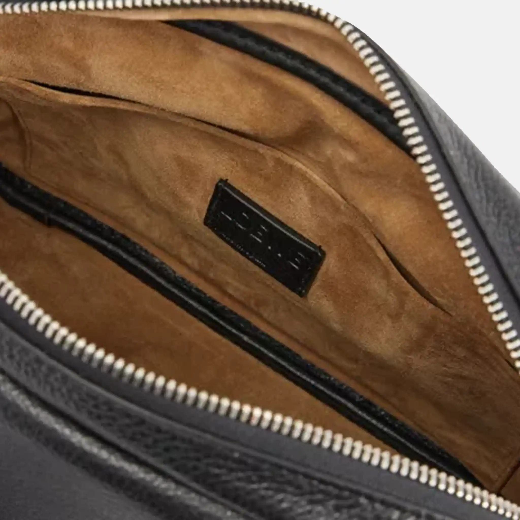 Men's Loewe Pebble Leather Messenger Bag