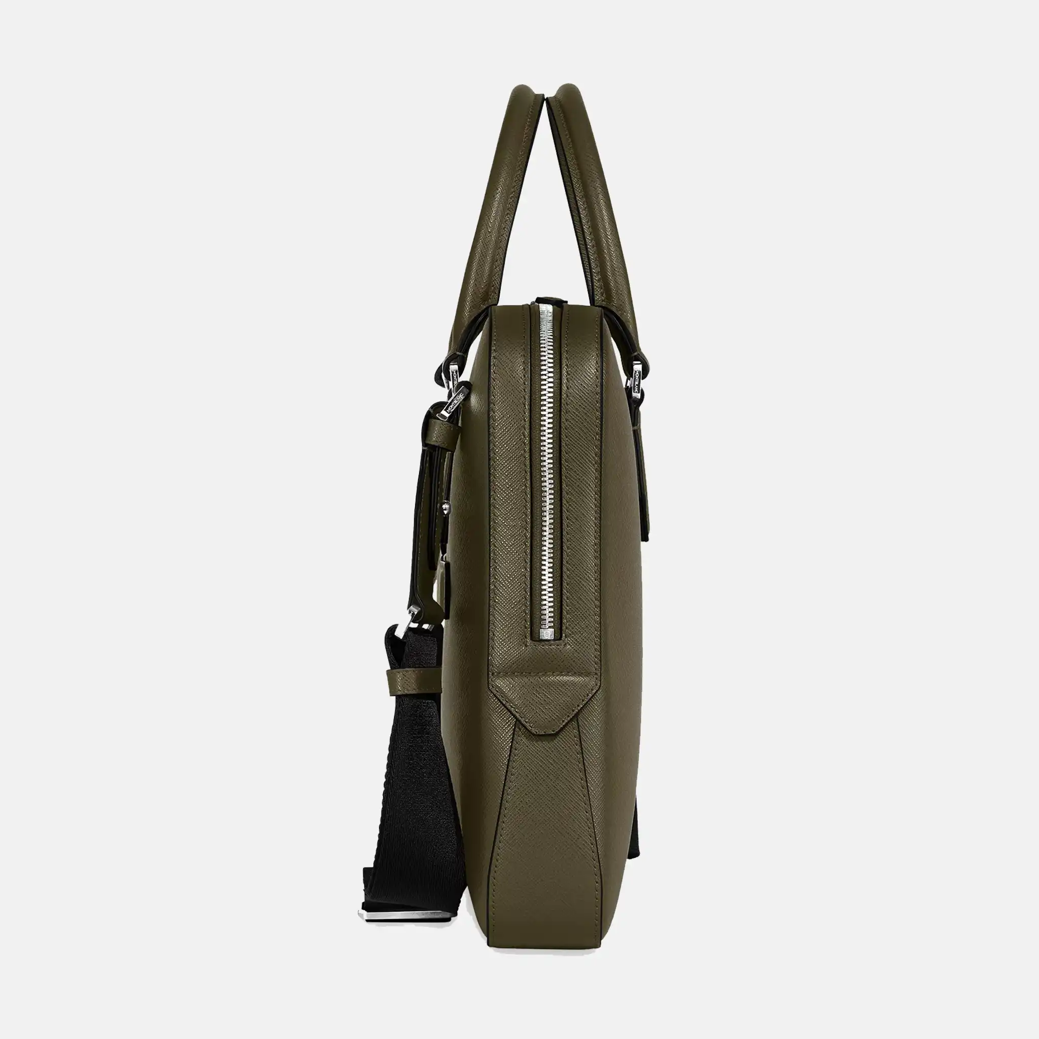 Men's Montblanc Sartorial Olive Thin Briefcase