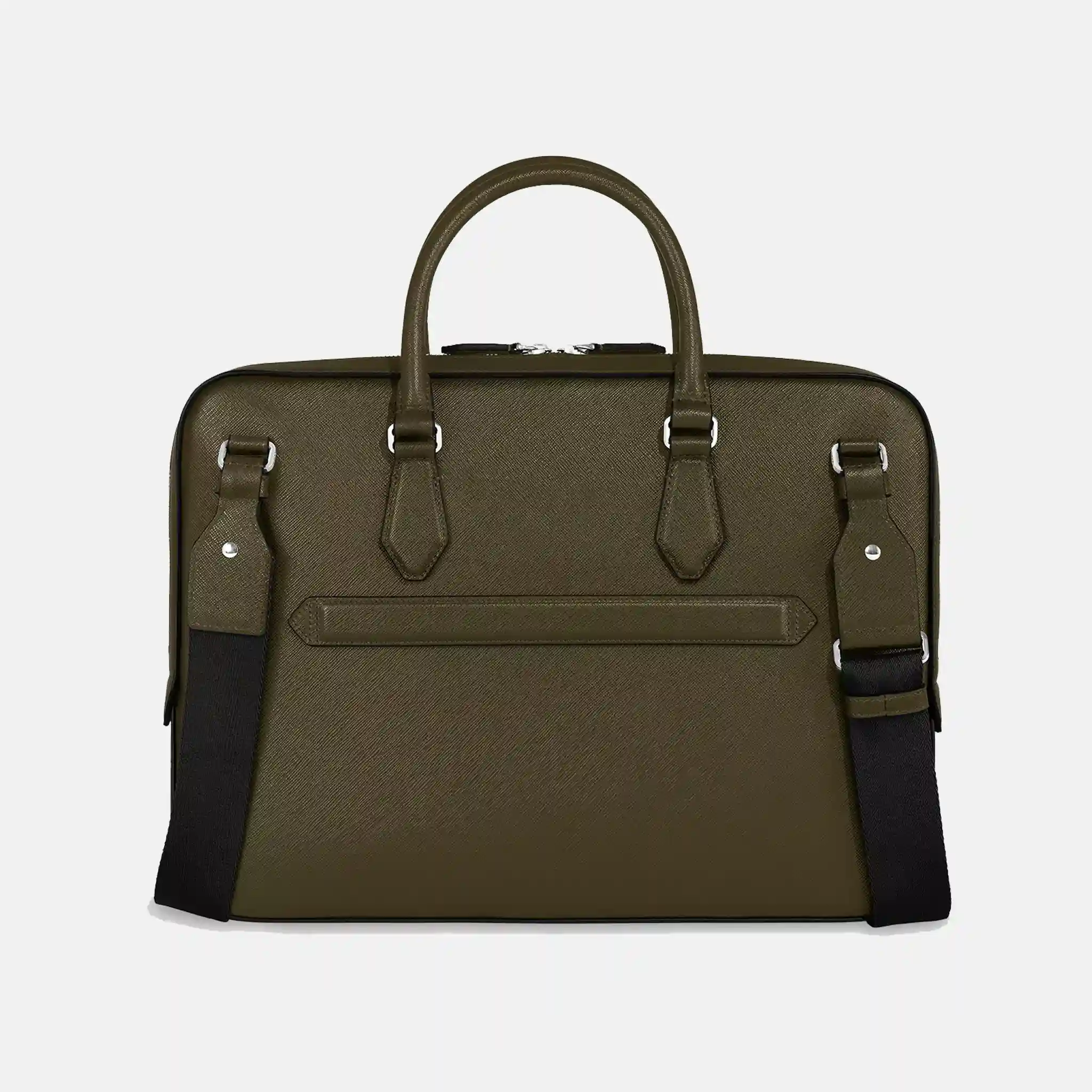 Men's Montblanc Sartorial Thin Olive Briefcase