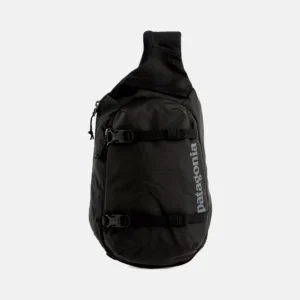 Men's Patagonia Black Atom Recycled Polyester Sling bag