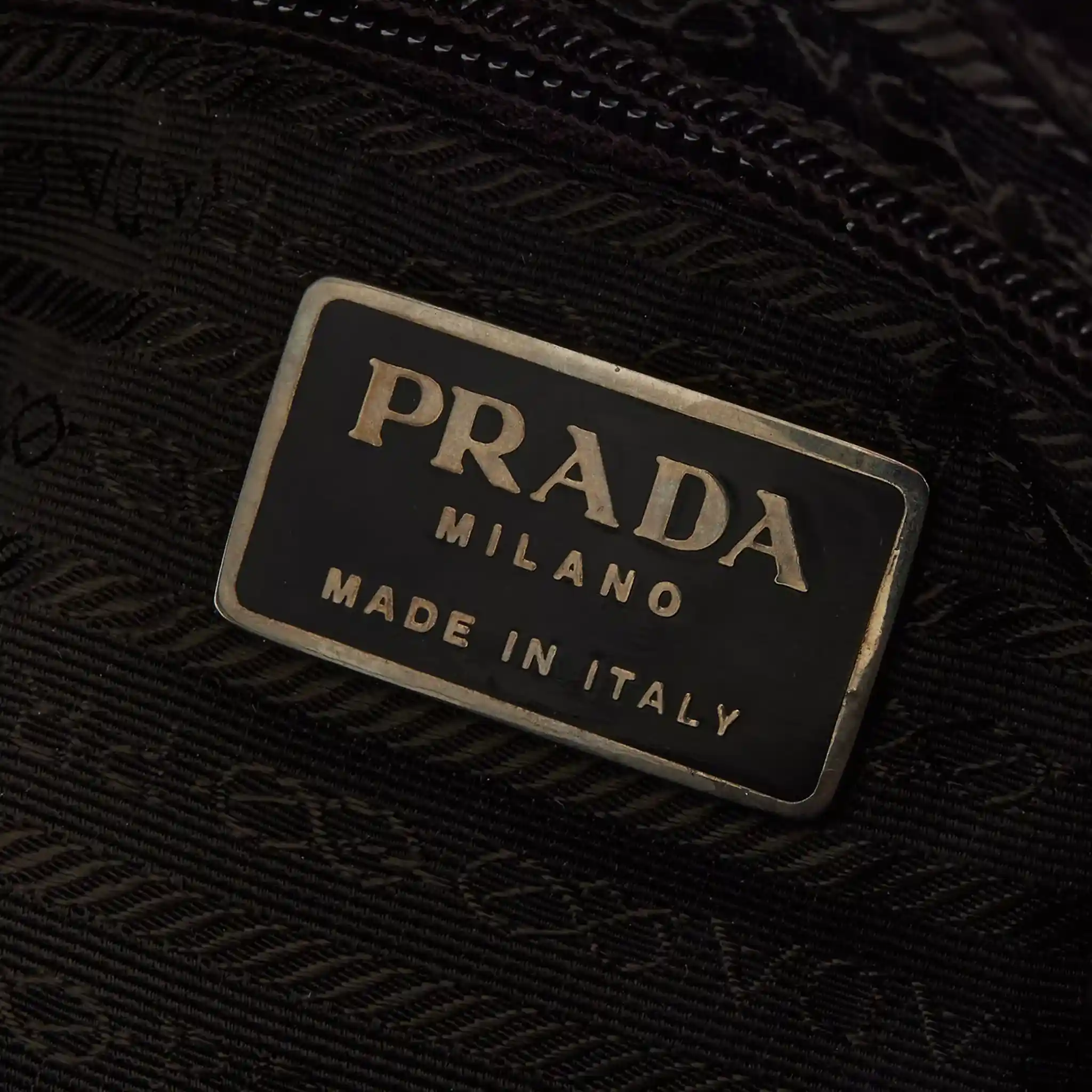 Men's Prada Brown Nylon Sling Bag