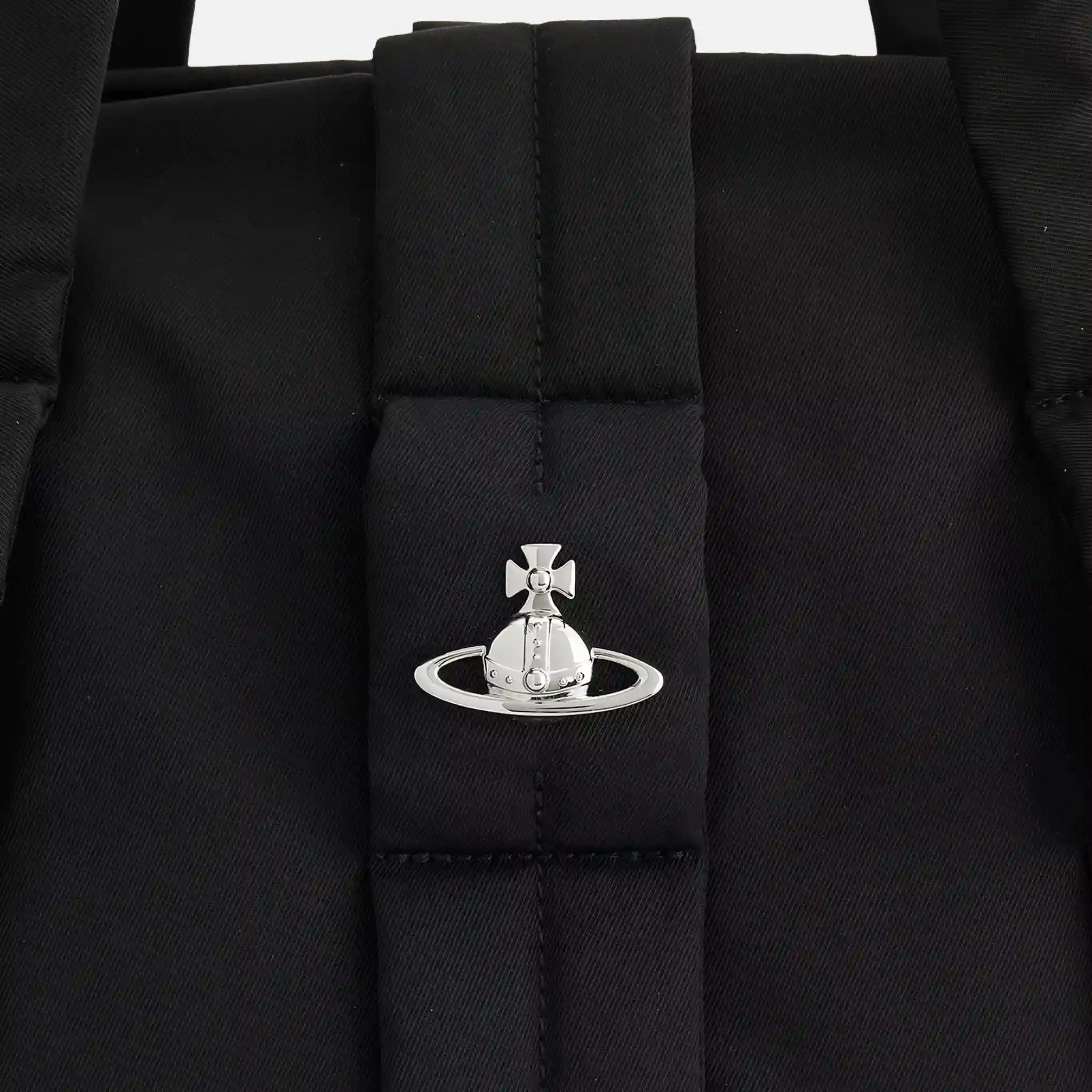 Men's Vivienne Westwood Sidney Black Woven Weekender Duffle Bag