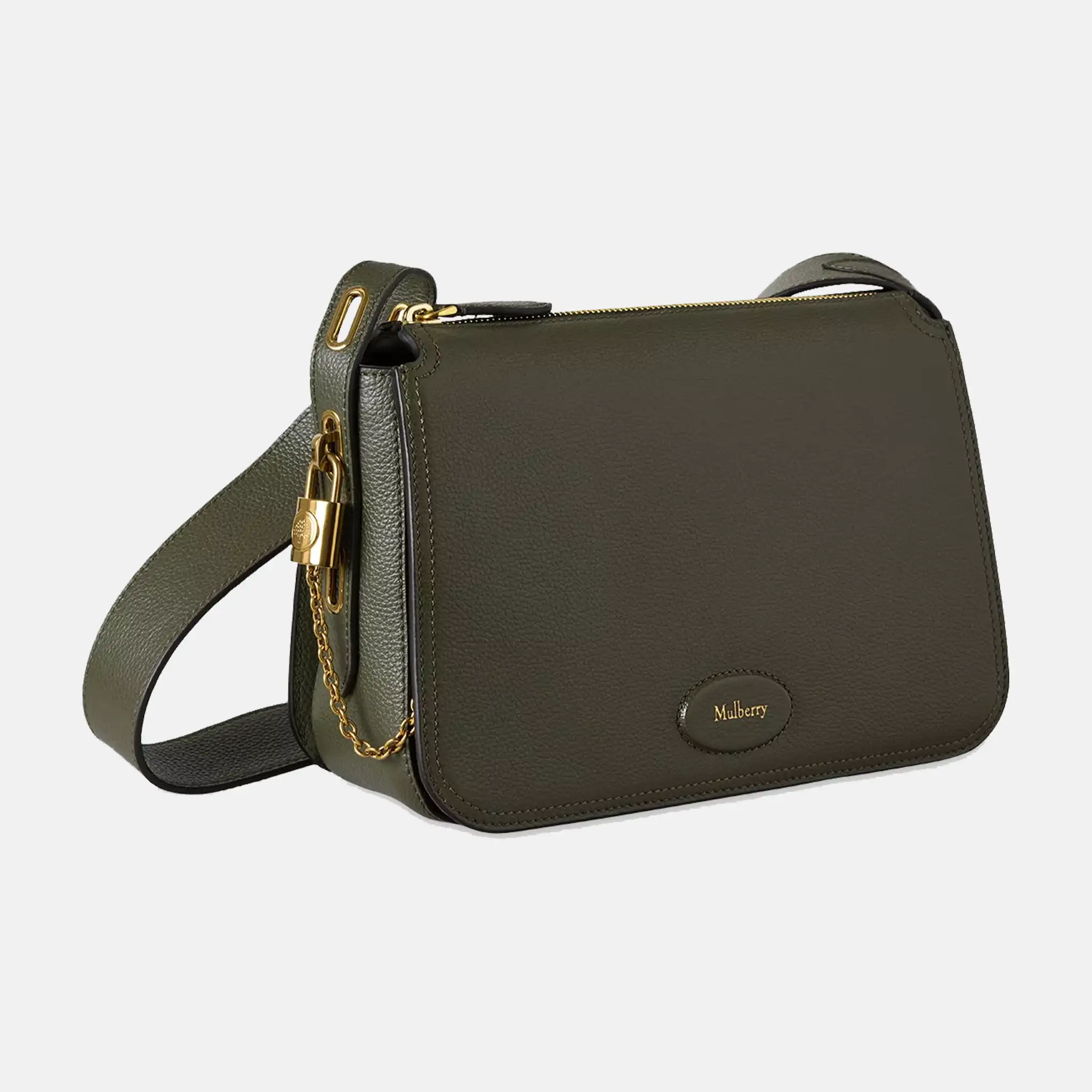 Mulberry Women's Billie Jupiter Green Small Leather Crossbody Bag