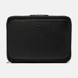Nassau Men's Black Portfolio Laptop Bag