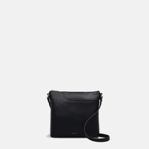 Pocket Small Ziptop North-South Cross Body Bag
