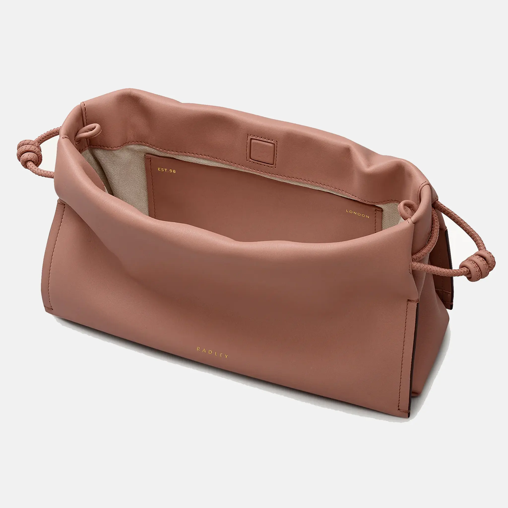 The Roxburgh Small Chain Carnation Clutch Inside