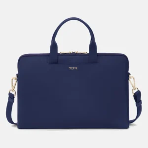 Voyageur Men's Dakota Crossbody Indigo Laptop Bag