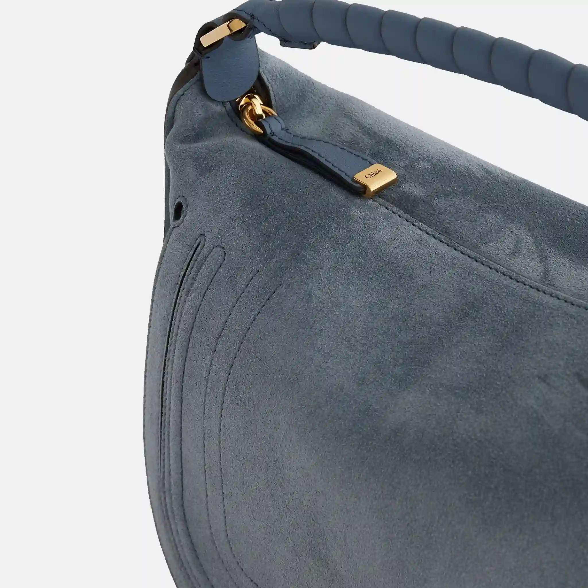 Women's Chloe Marcie Large Suede Hobo Bag
