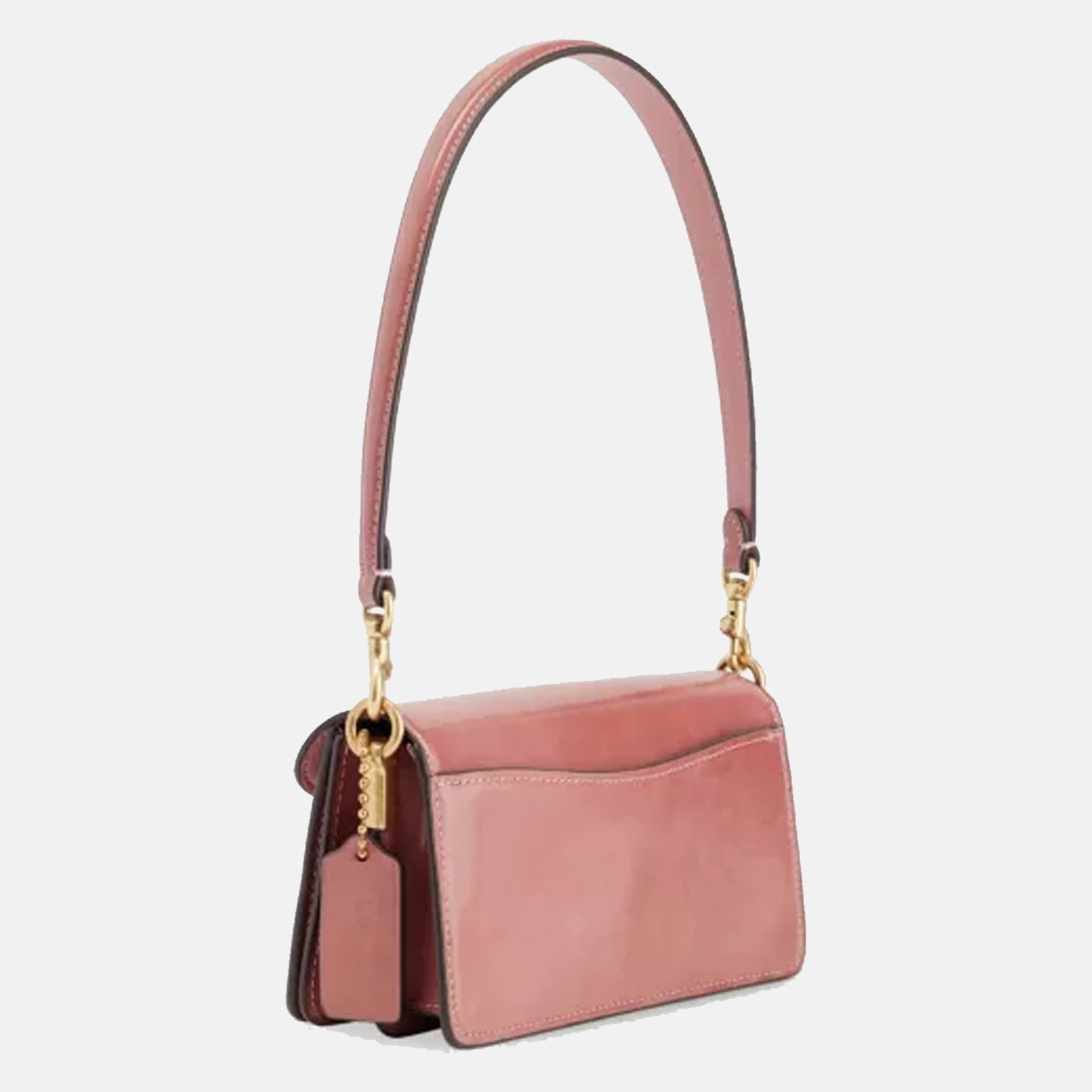 Women's Coach Tabby 20 Peony Spazzolato Leather Shoulder Bag