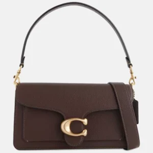 Women's Coach Tabby 26 Dark Maple Leather Shoulder Bag