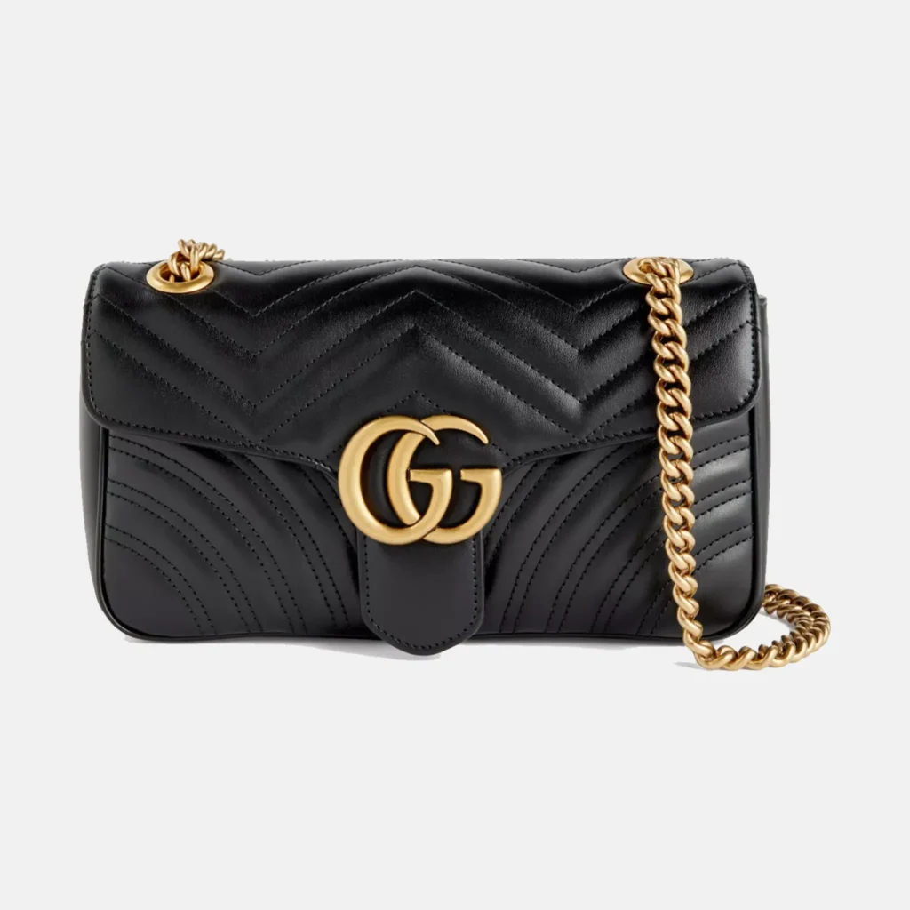 Womens Marmont Quilted Leather Shoulder Bag