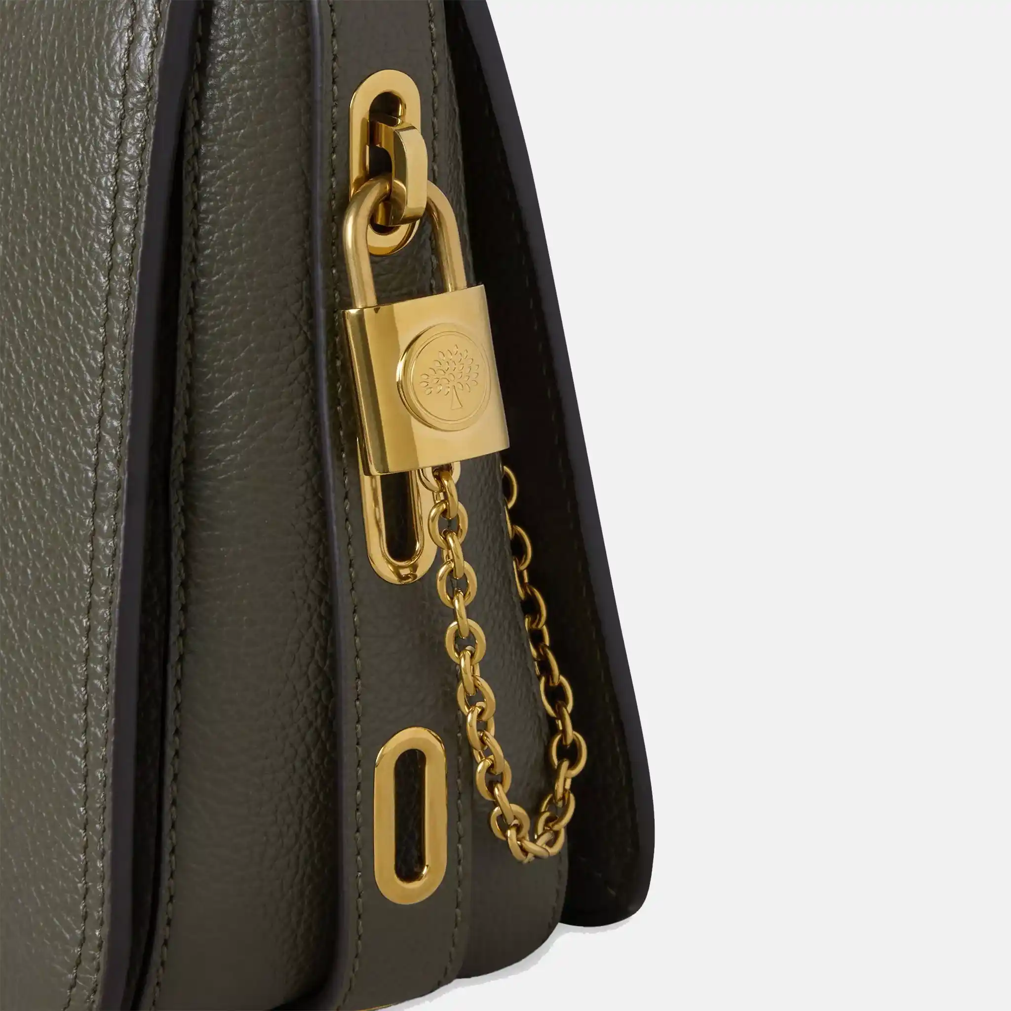 Women's Mulberry Billie Small Leather Green Crossbody Bag