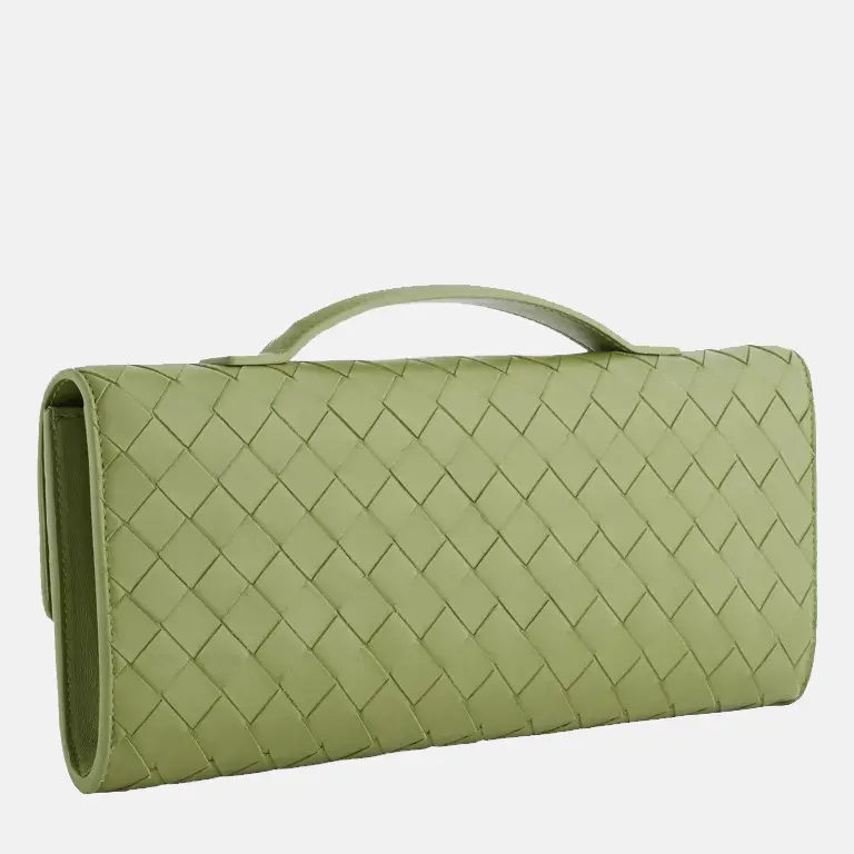 Andiamo Leather Clutch Bag back
