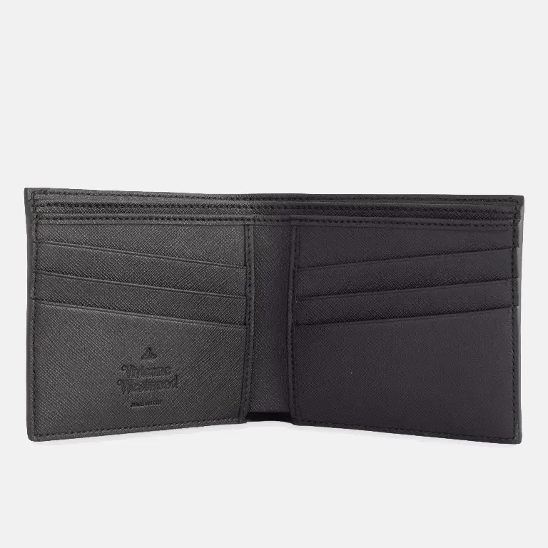 Billfold Faux-Leather Wallet open