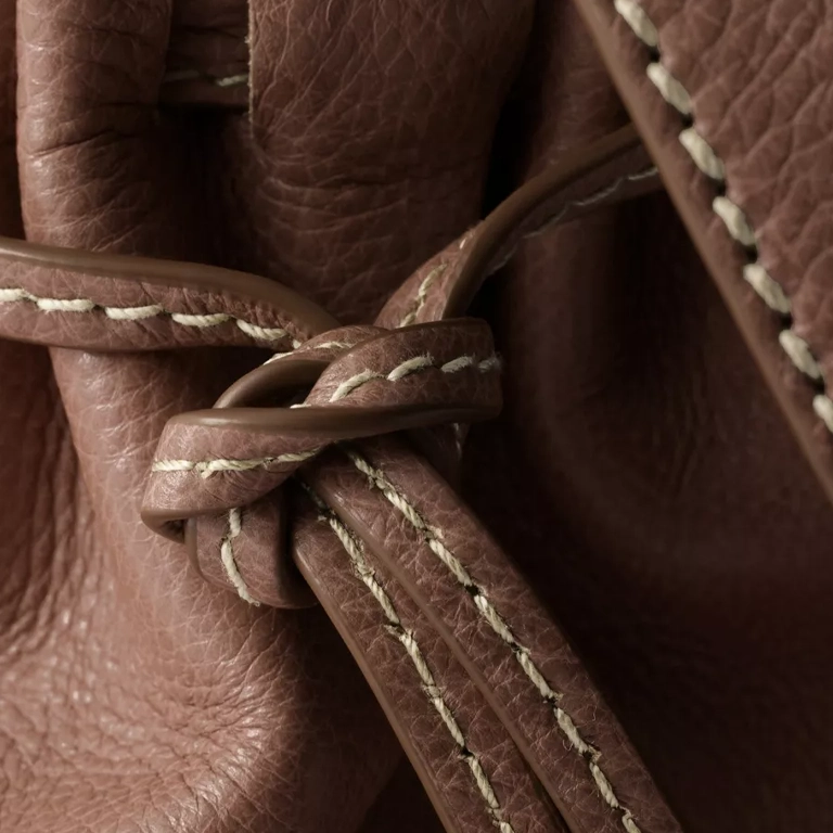 Bonnie Leather Tote Bag knot