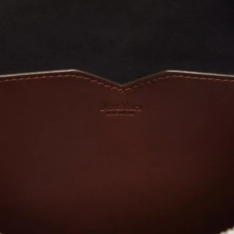 Brand-Embossed Large Nubuck-Leather Tote Bag close