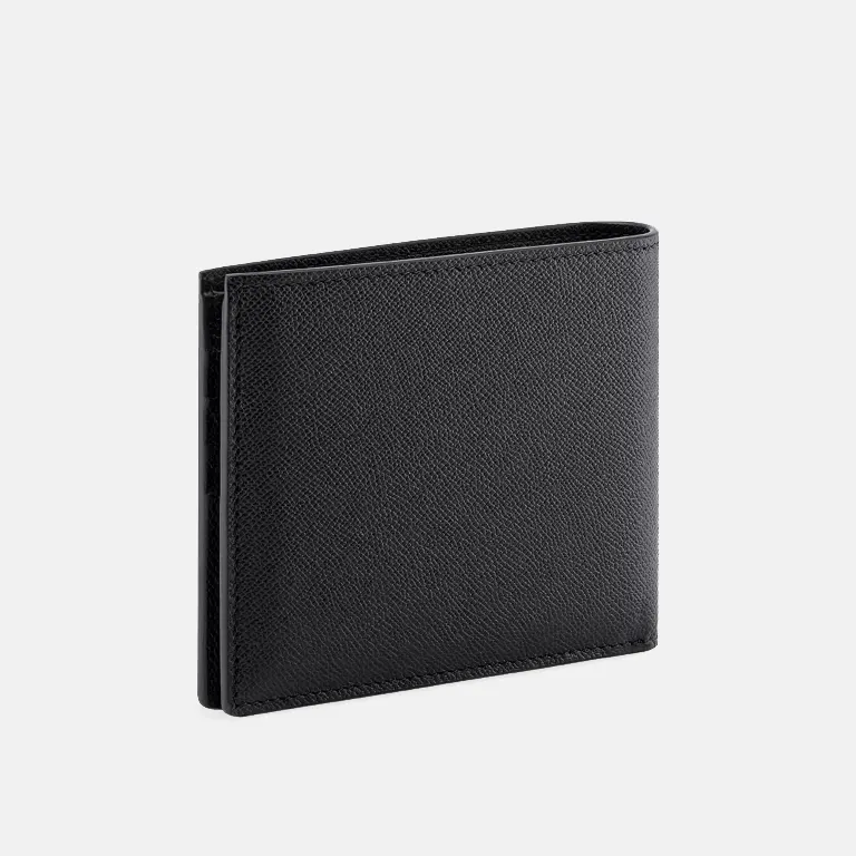 Bvlgari Bvlgari Man Hipster Compact Leather Wallet back