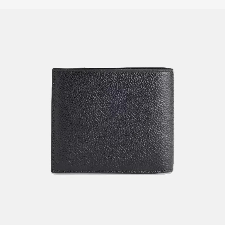 Cash Square Folded Leather Wallet back