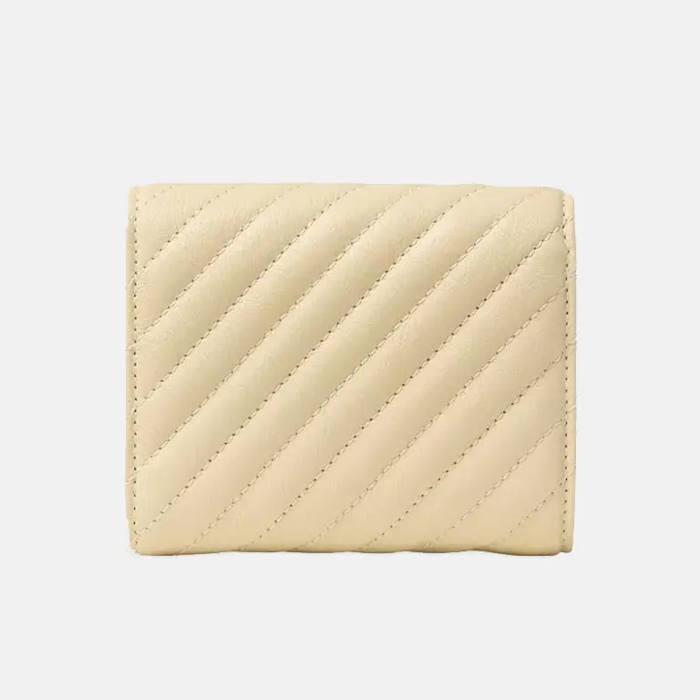 Curve Marinda Quilted Biker Leather Wallet back