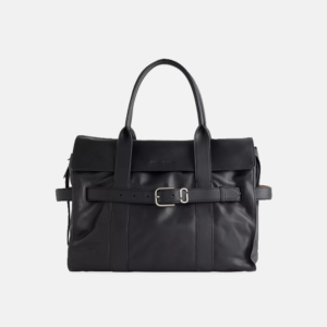 Dakota Belted Leather Tote Bag front