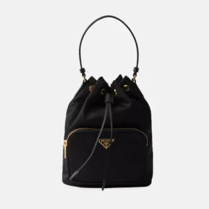 Duet Re-Nylon Bucket Bag front
