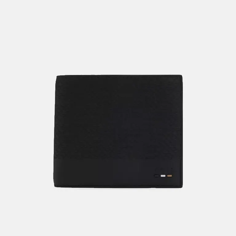 embossed-black-leather-wallet