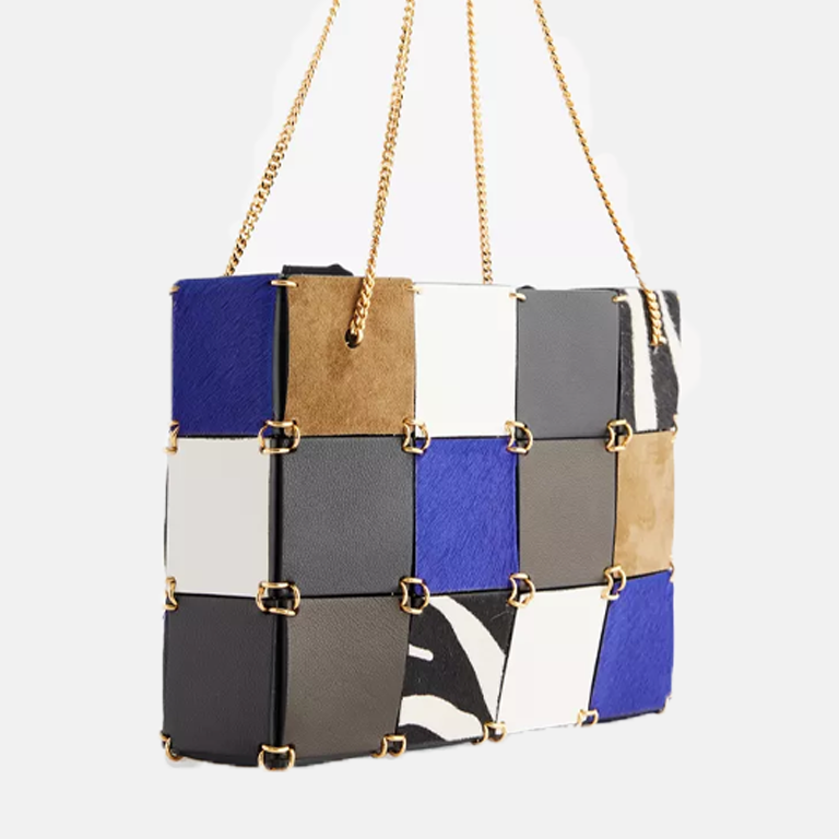 Emma Mini Leather Tote Bag back