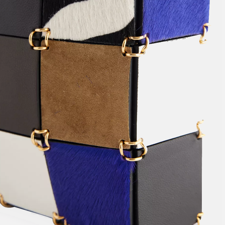 Emma Mini Leather Tote Bag close