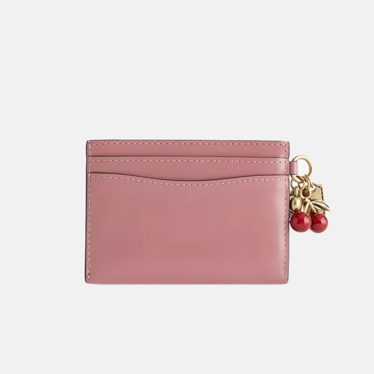 Essential Charm Leather Card Holder back