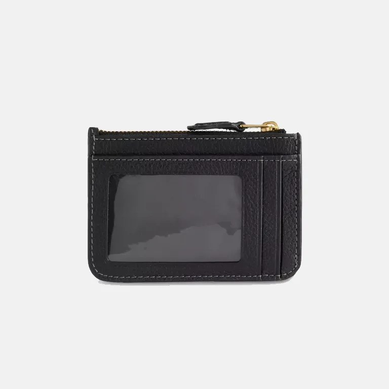 Essential Mini Leather Card Holder back