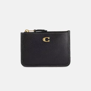 Essential Mini Leather Card Holder front