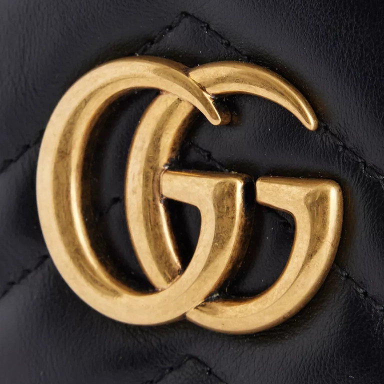 Gucci GG Marmont Leather Bucket Bag gg