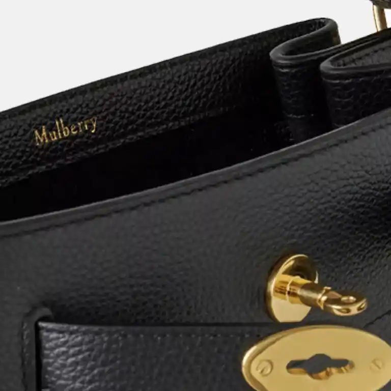 Islington Small Leather Bucket Bag close