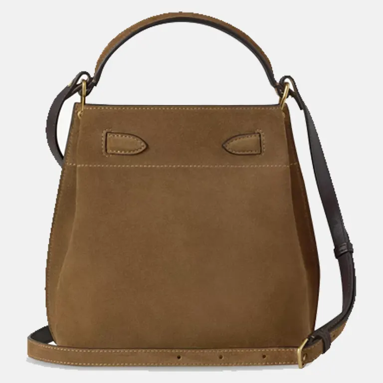 Islington Suede Bucket Bag back