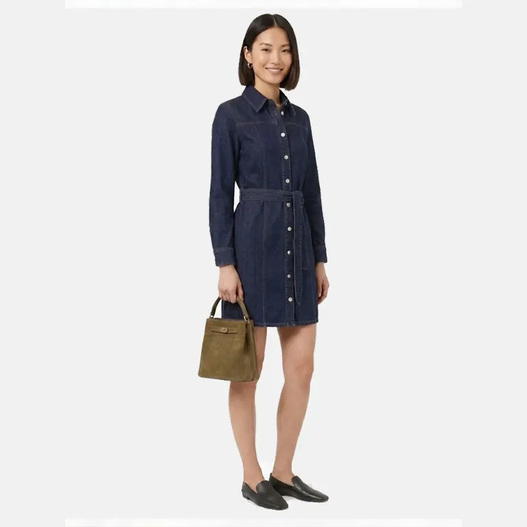 Islington Suede Bucket Bag model