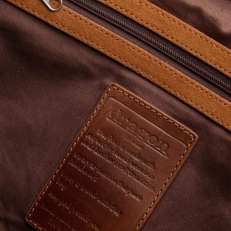 Japan Suede Tote Bag dargon