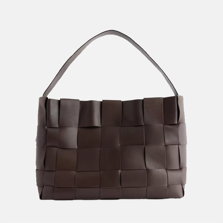 large-chocolate-woven-leather-tote-bag