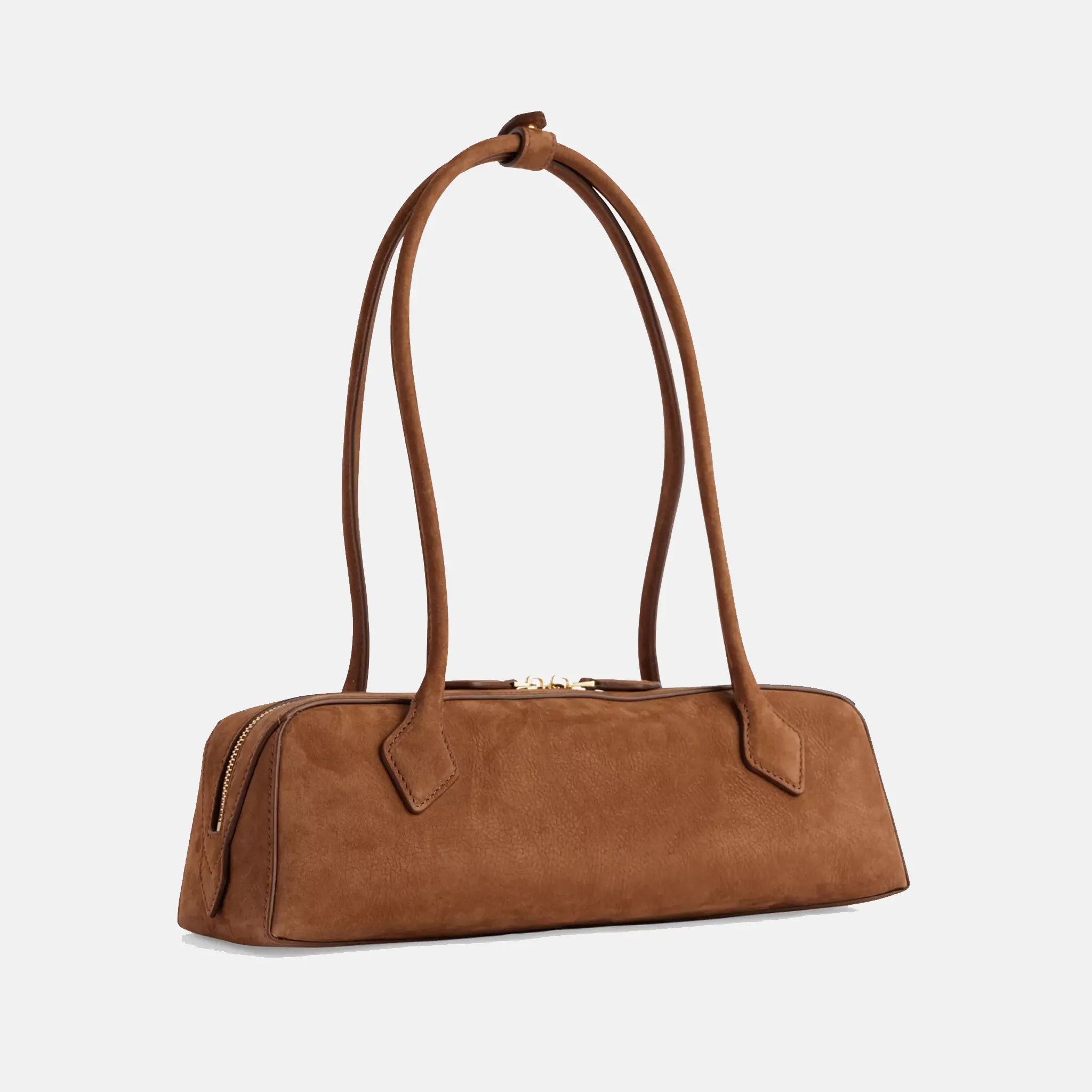 Le Teckel medium shoulder leather bag