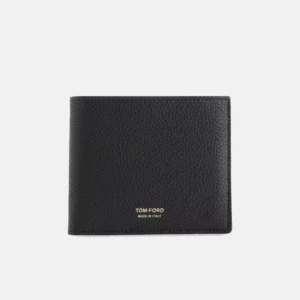 Line Billfold Leather Wallet front