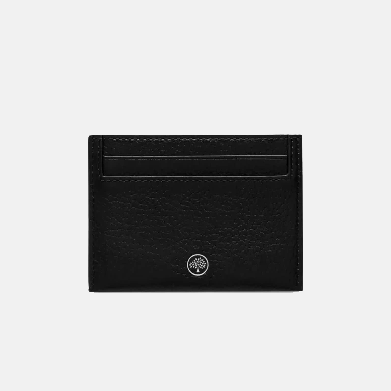 Logo-Embossed Leather Card Holder back