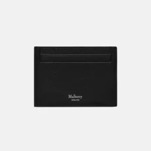 Logo-Embossed Leather Card Holder front