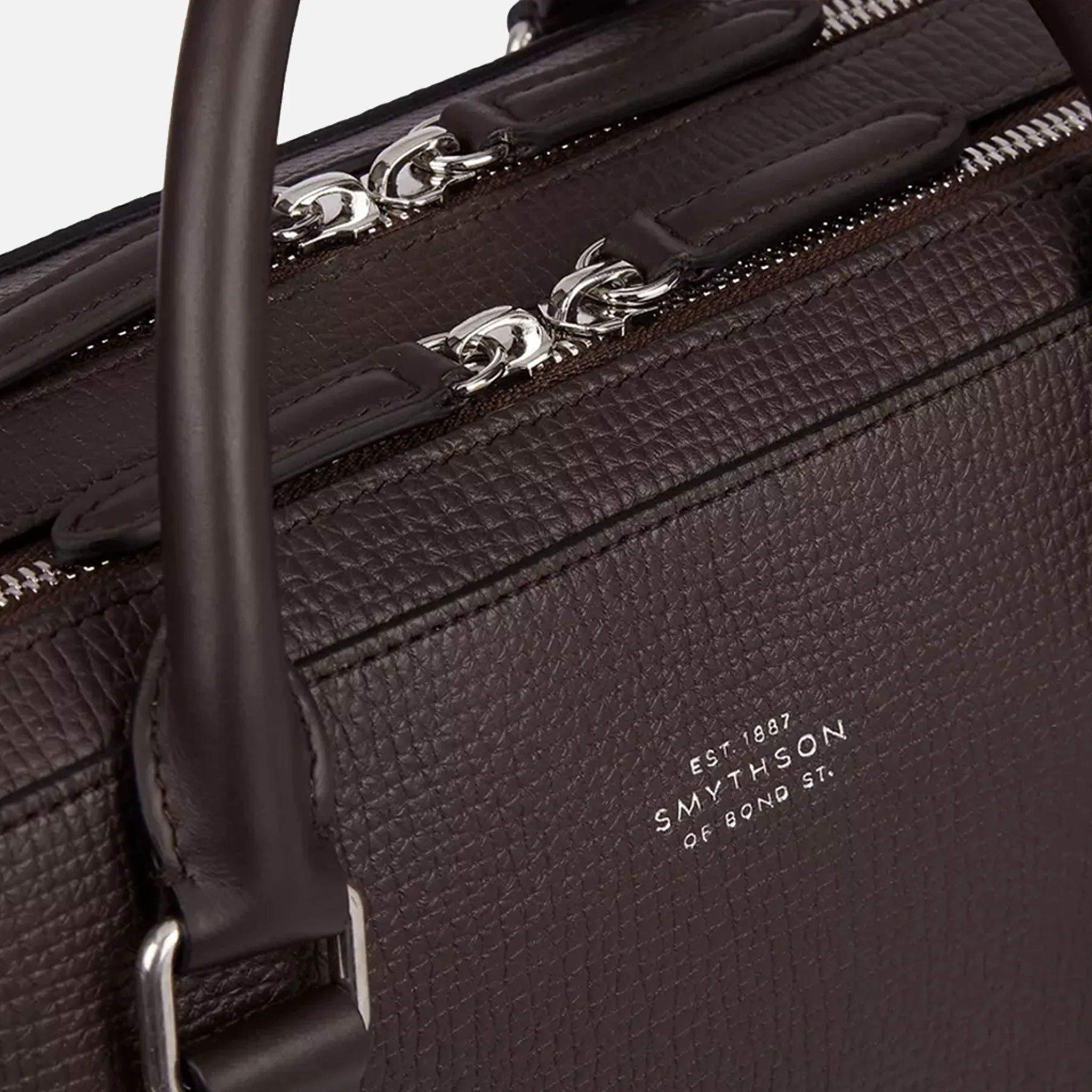 Ludlow Large Leather Briefcase ZIP