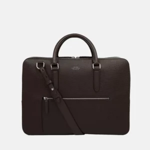 Ludlow Large Leather Briefcase front