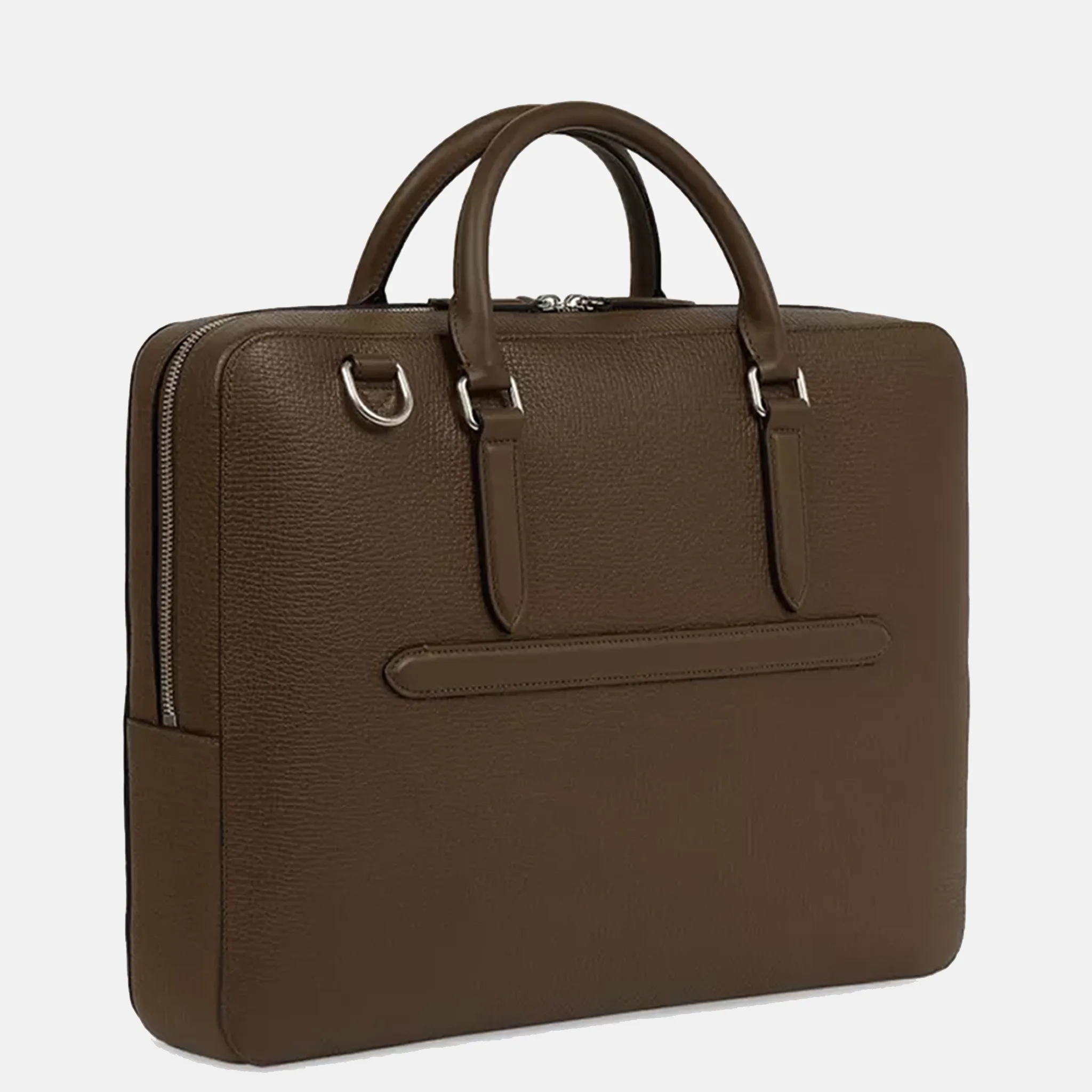 Ludlow Slim Leather Briefcase side
