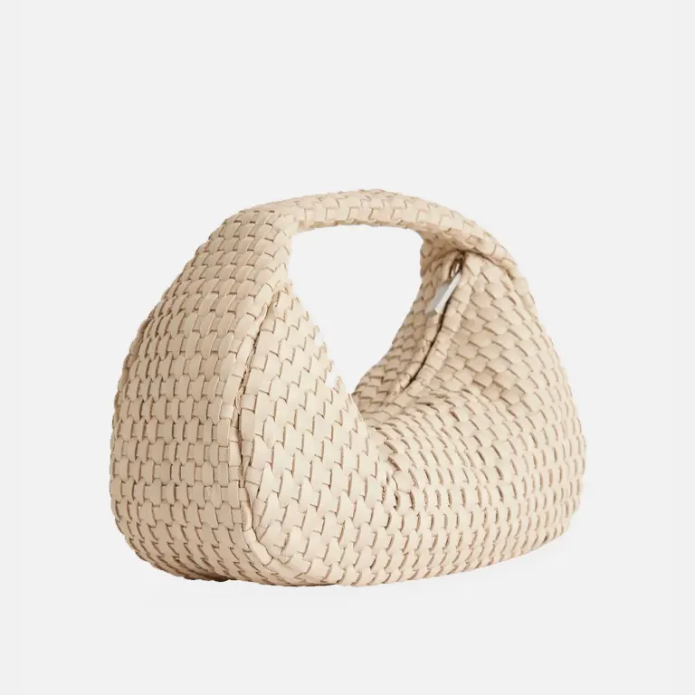 Mini Bon Bon Leather Top-Handle Bag handle